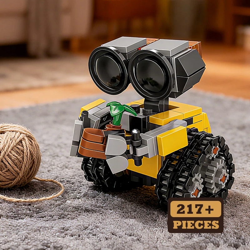 Solar System Orrery - Film Klasik 200+pcs Mini Robot Wall-e
