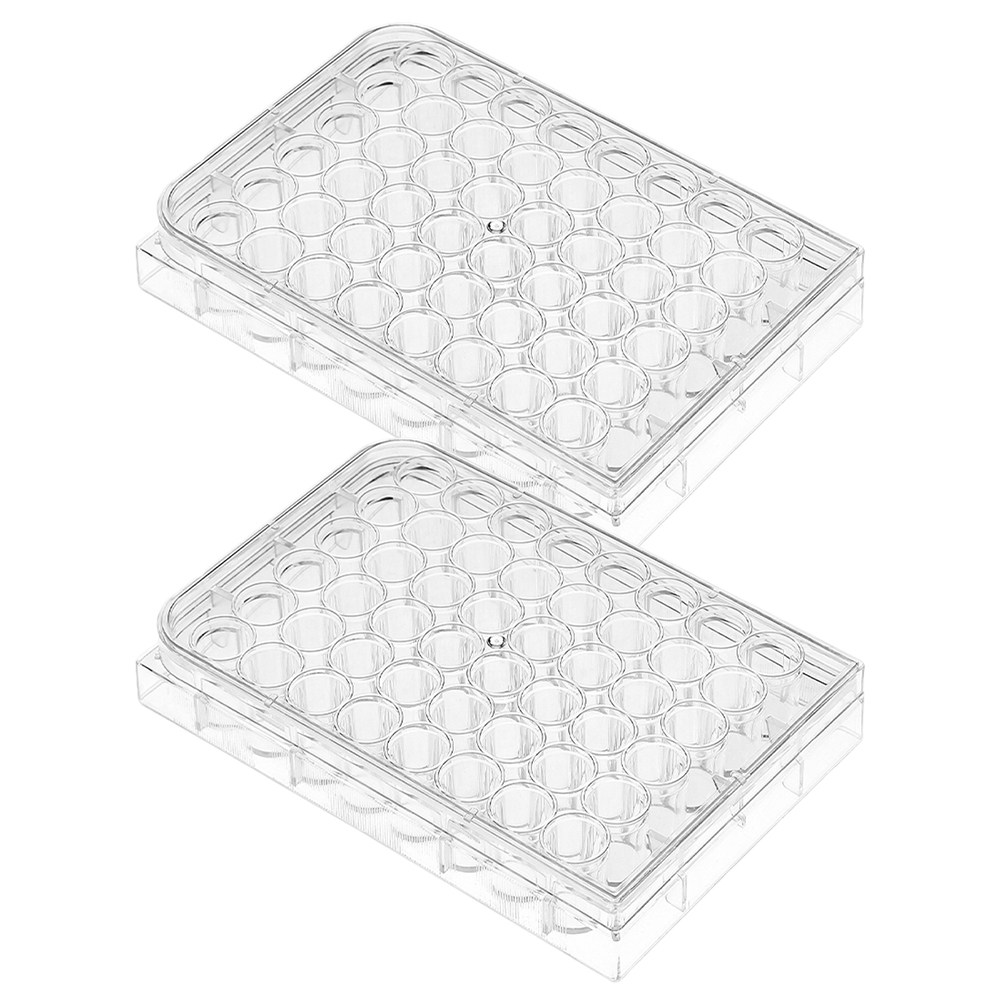 Science Experiment - 2Pcs Plat Kultur Sel Laboratorium 48-Lubang,