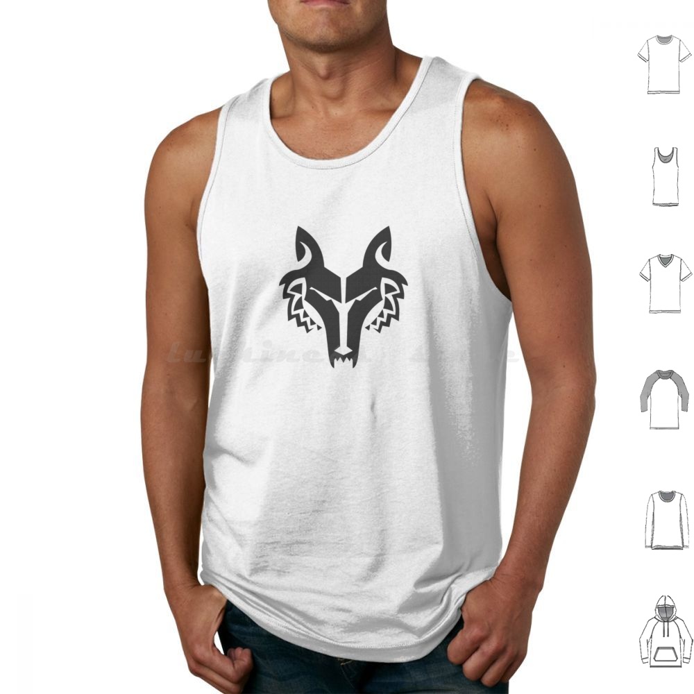 Hobby Is Science - Wolf Pack Tank Top Print Cotton
