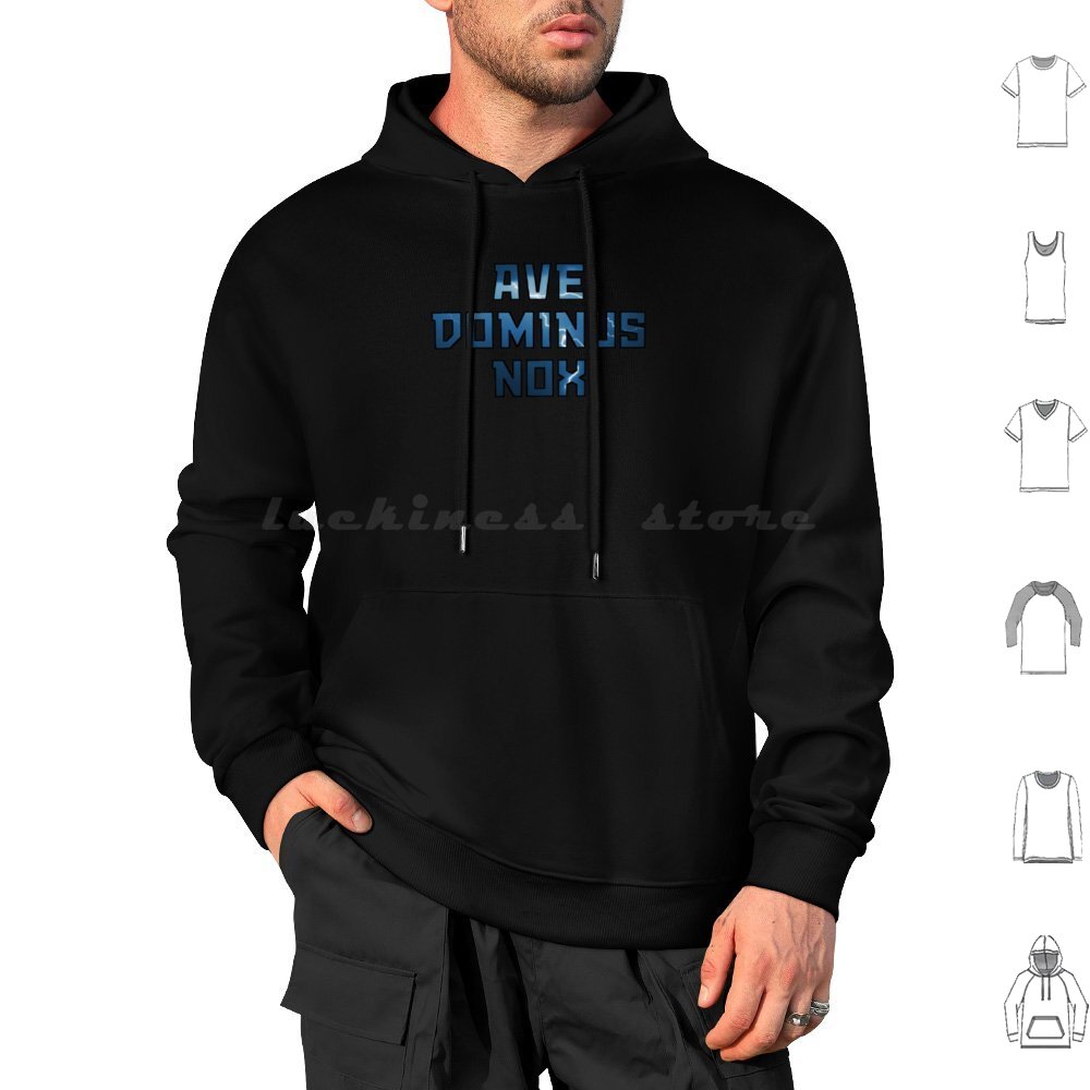 Hobby Is Science - Hoodie Warcry Katun Lengan Panjang Hitam