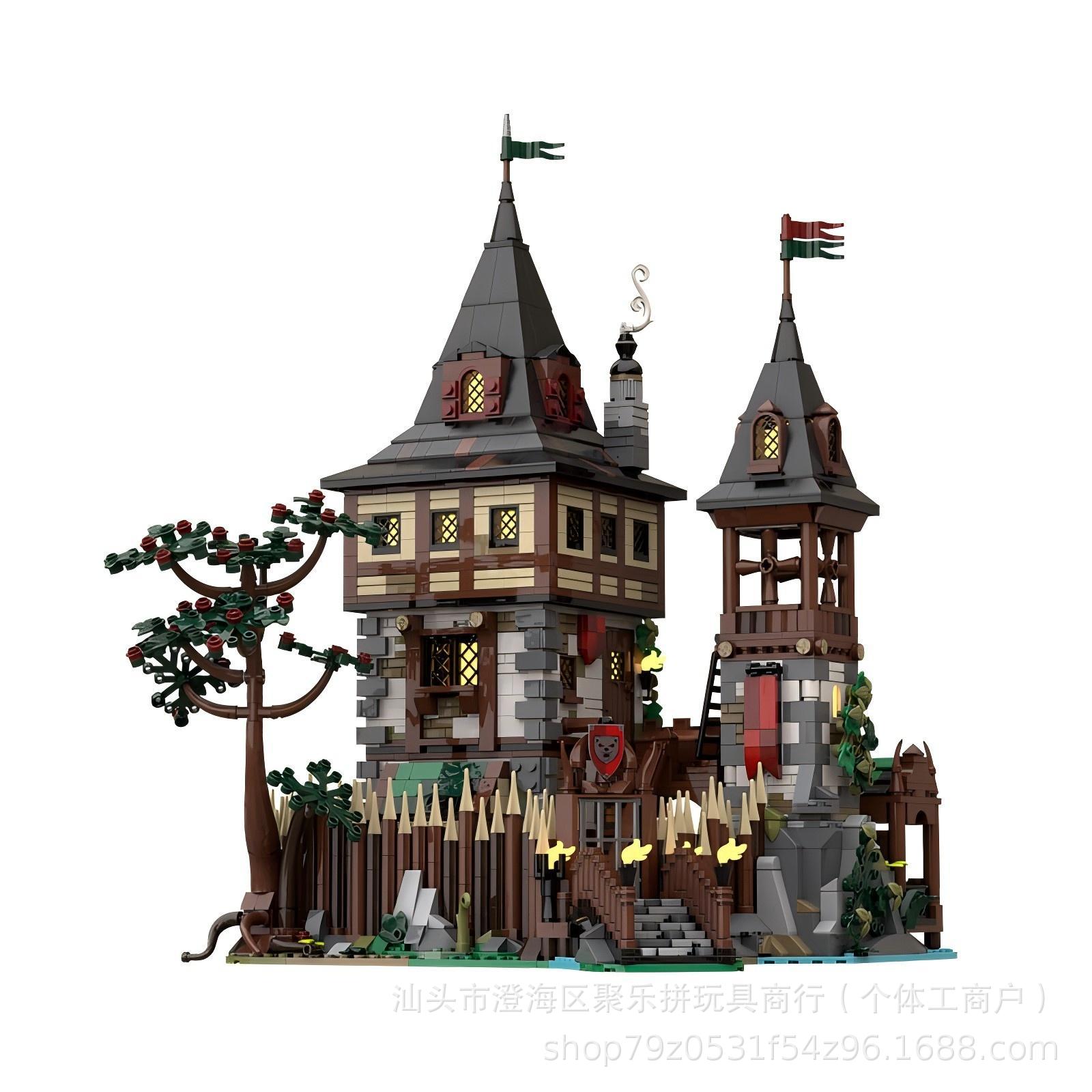 Hobby Is Science - MOC Bear King Castle Mainan Edukasi