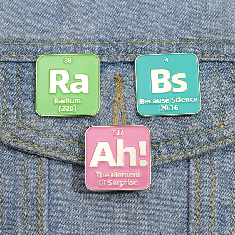 Bros kerah Sains Enamel Pin ta - Science Experiment ulasan dan harga