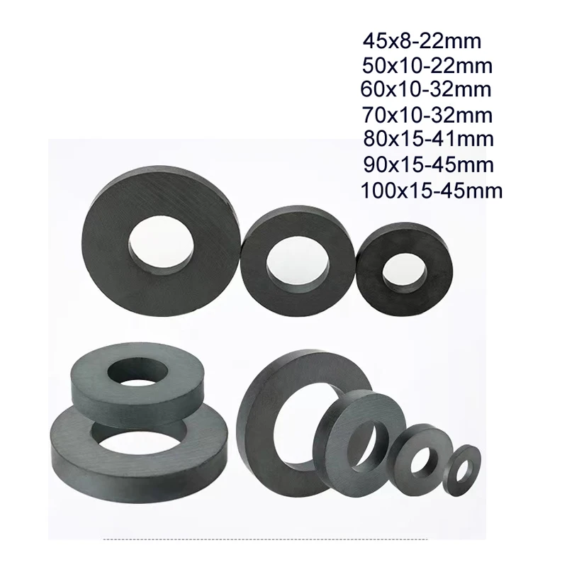 Magnet Cincin Ferit Dia 45-100 - Hobby Is Science ulasan dan harga