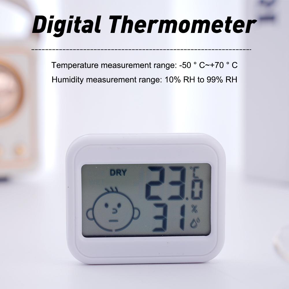 Termometer Digital LCD Higrome - Weather Station Indoor ulasan dan harga