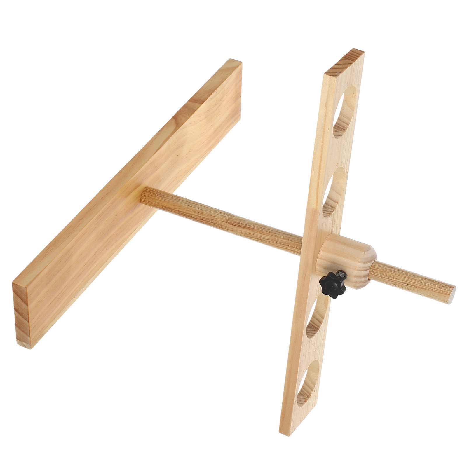 Penyangga Corong Kimia Kayu 4  - Science Experiment ulasan dan harga
