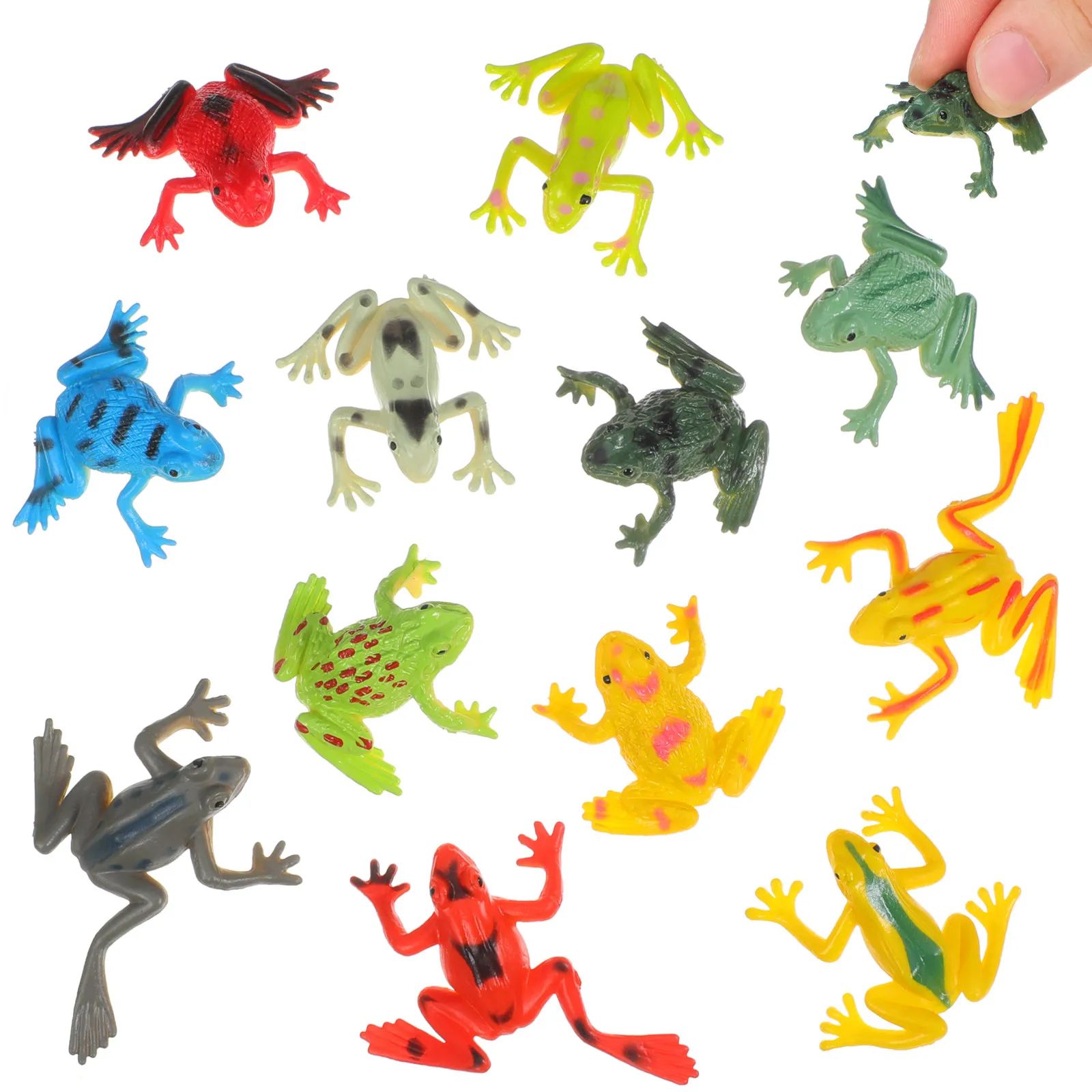 12 Buah Patung Katak Realistis - Hobby Is Science ulasan dan harga