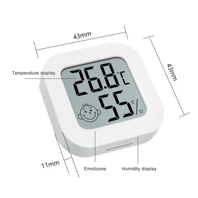 Termometer Digital LCD Higrome - Weather Station Indoor ulasan dan harga