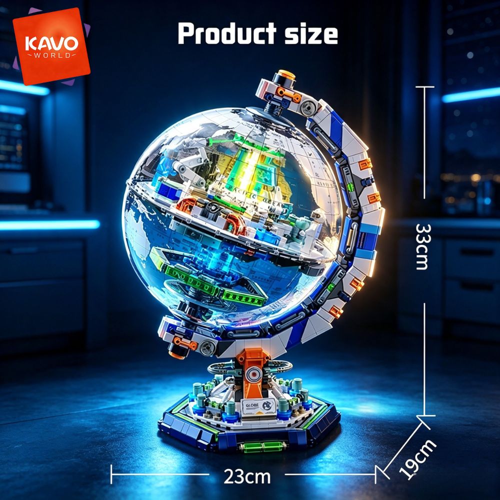 KAVOWORLD 1793pcs Set Blok Ban - Is Learning Science A Hobby ulasan dan harga