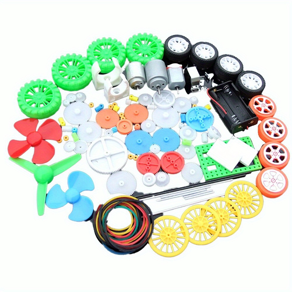 112pcs Kit Motor DC Mini Elekt - Science Kit ulasan dan harga