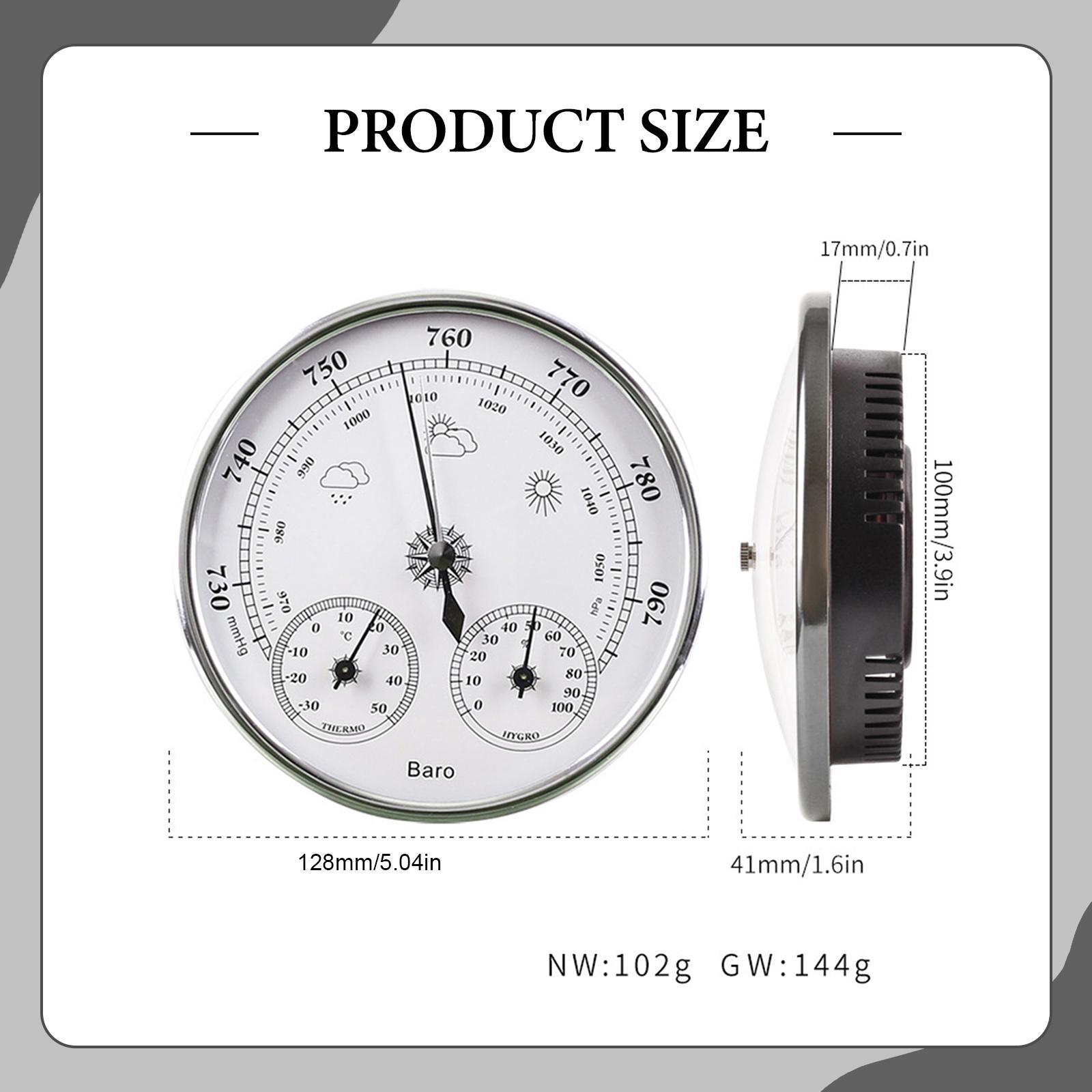 Barometer Termometer Higromete - Barometer Analog Classic ulasan dan harga
